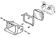 Dismantle Headlight